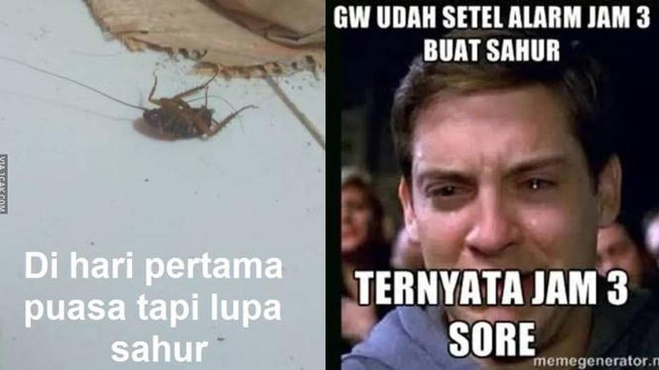 Masih Adaptasi, Ini 7 Momen Nyeleneh Sahur Hari Pertama