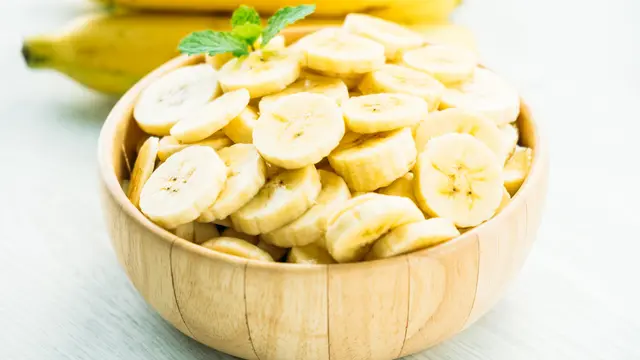 Sliced Bananas