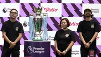 Vidio mempersembahkan Vidio Premier League Fan Festival dalam rangka memeriahkan musim Premier League 2024/2025. (Bola.com/Ropik Subagja)