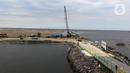 Suasana tanah milik PT Pelabuhan Indonesia (Persero) atau Pelindo yang akan digunakan sebagai lokasi relokasi Depo Pertamina Plumpang terletak di NPCT 2, Koja, Jakarta Utara, Selasa (7/3/2023). Tanah seluas 23 hektare ini akan menjadi lokasi relokasi Depo Pertamina Plumpang yang direncanakan selesai Desember 2024. (Liputan6.com/Herman Zakharia)