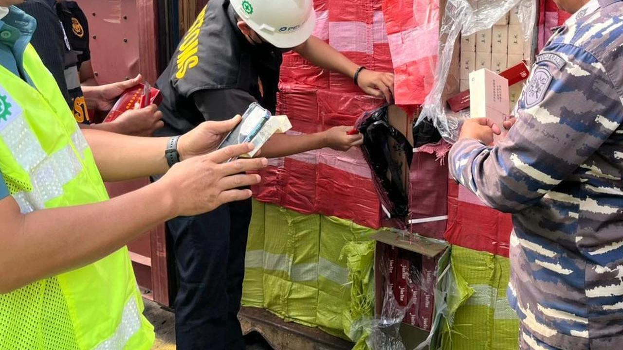 TNI AL Gagalkan Penyelundupan Rokok Ilegal
