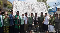 Al-quran raksasa meriahkan peringatan Hari Santri Nasional di Purbalingga