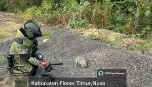 Bom Rakitan Ditemukan Dekat Rumah Kades Pascakonflik Adonara
