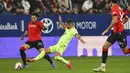 Hasil ini jadi kekalahan pertama Barcelona di liga sekaligus kekalahan pertama Hansi Flick di liga. Barcelona masih di puncak klasemen sementara dengan 21 poin. (AP Photo/Miguel Oses)