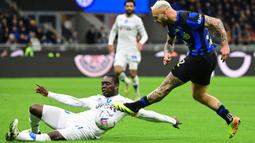 Bermain di Stadion Giuseppe Meazza, Inter Milan berhasil mengandaskan perlawanan Empoli 2-0. (Piero CRUCIATTI/AFP)