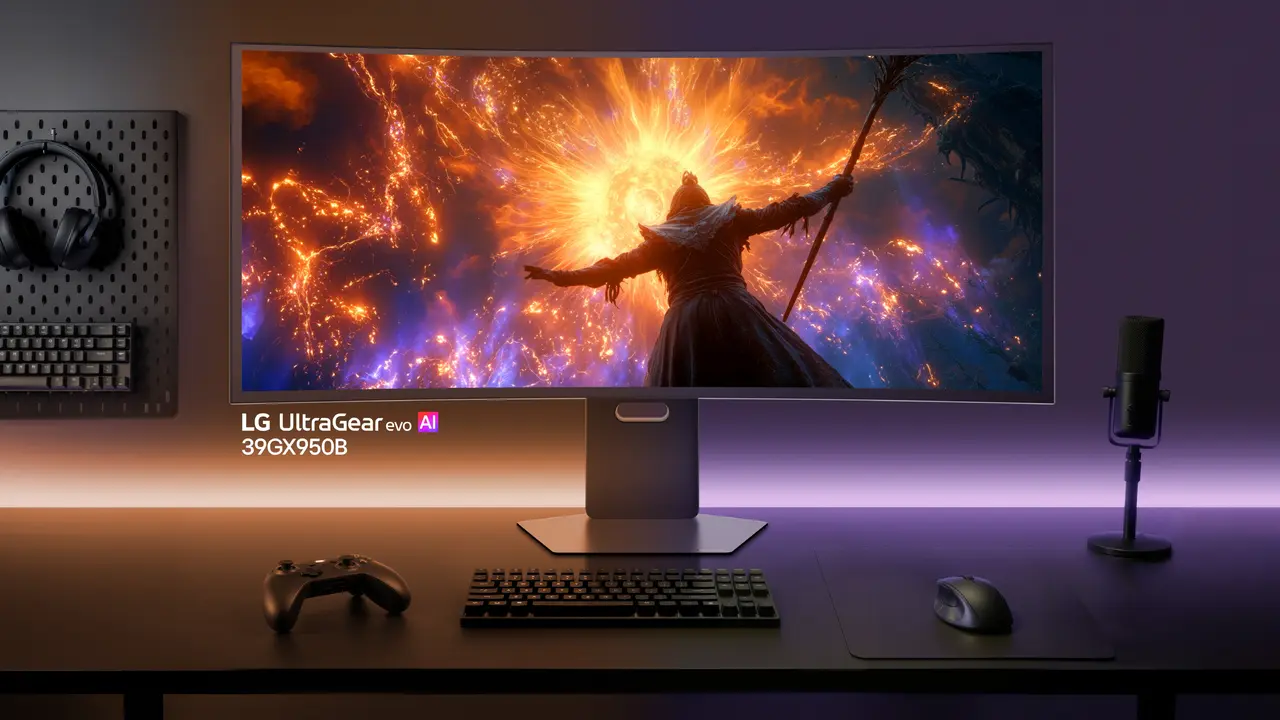 Monitor LG UltraGear evo 39GX950B. Credit: LG Electronics