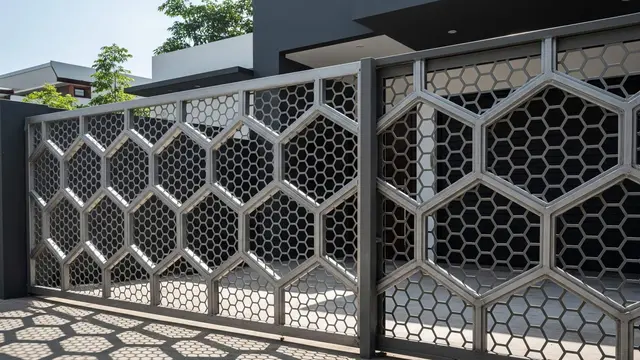 Model Pagar Rumah Klasik Modern Motif Geometris Kontemporer