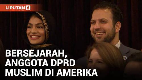 VIDEO: Anggota DPRD Muslim Pertama di Illinois Amerika Serikat