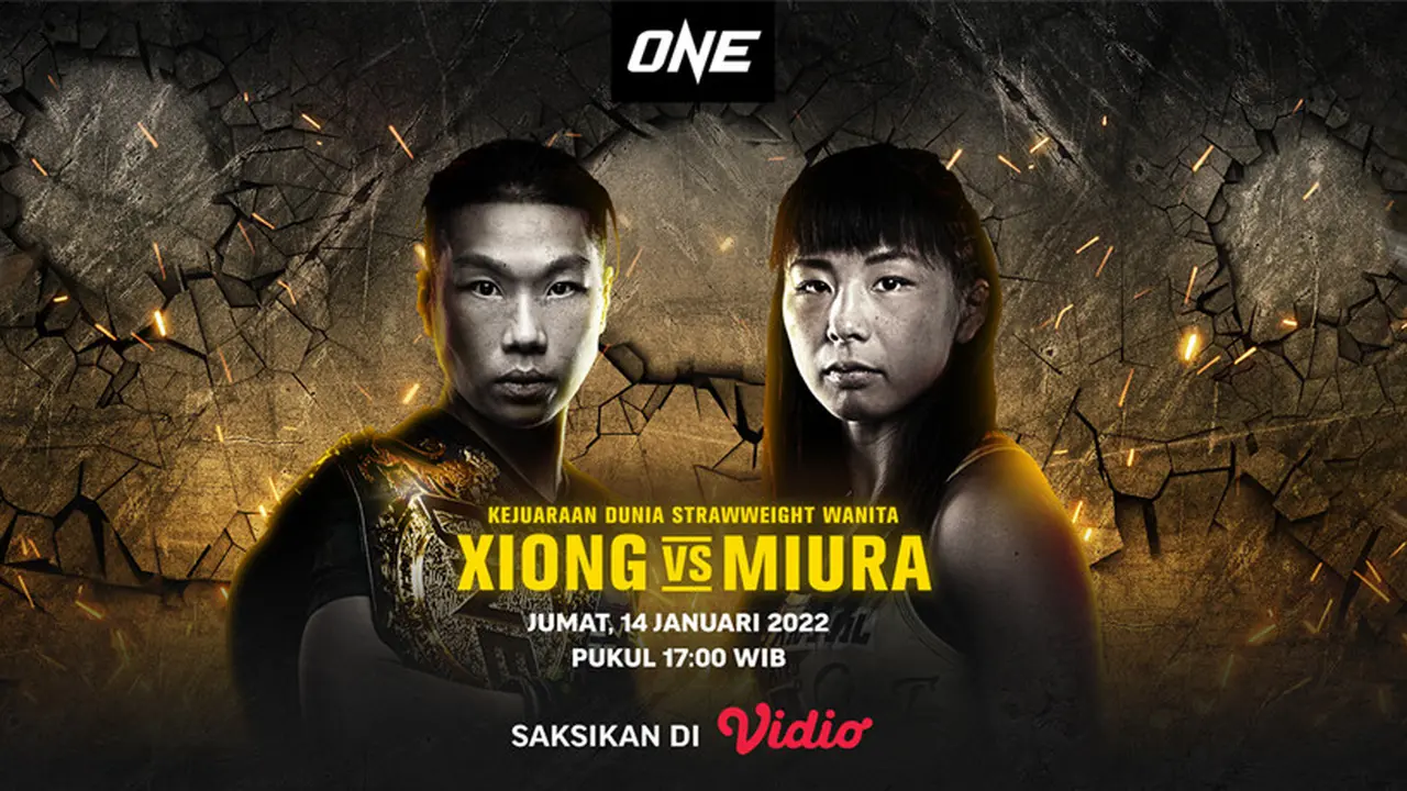Link Live Streaming ONE Championship : Heavy Hitters di Vidio, Jumat 14 Januari 2022