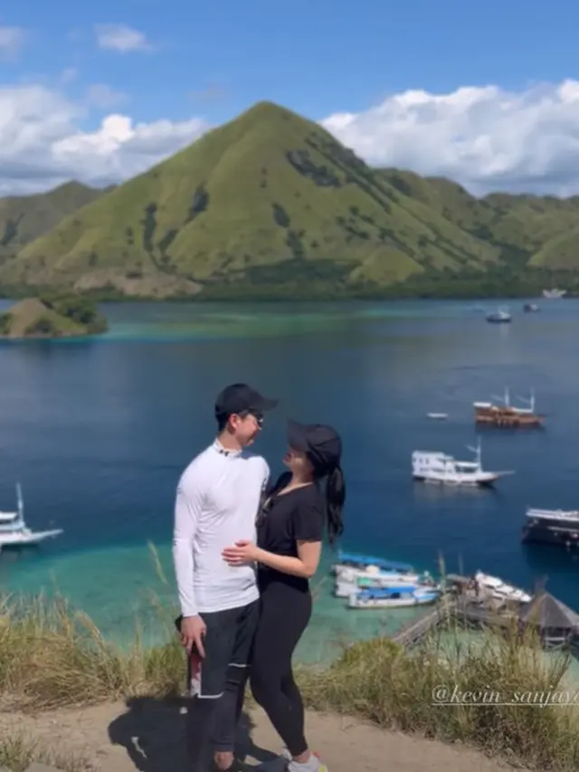 Potret Bahagia Kevin Sanjaya dan Valencia Tanoesoedibjo Sebagai Pengantin Baru yang Bulan Madu di Labuan Bajo