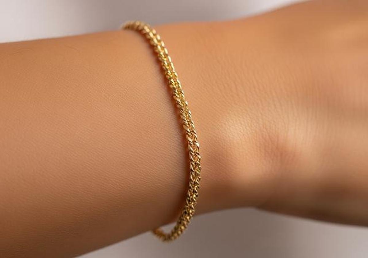 7 Model Gelang Emas Rantai Tipis Harga Rp500 Ribuan yang Elegan dan Terjangkau