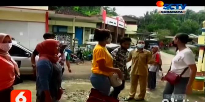 VIDEO: Lereng Gunung Godongan Longsor, 93 Warga Masih Bertahan di Pengungsian