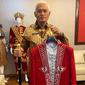 Baju Dolomani, Pakaian Adat Buton yang Dipakai Jokowi pada HUT ke-77 RI. (Liputan6.com/Ahmad Akbar Fua)