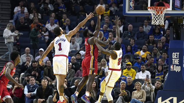 Persaingan sengit Warriors dengan Pelicans di lanjutan NBA 2024/2025