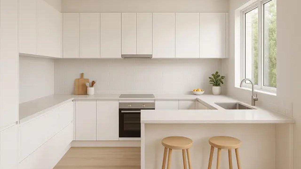 7 Model Dapur Bentuk U Minimalis, Fungsional dan Elegan untuk Hunian Modern di 2025