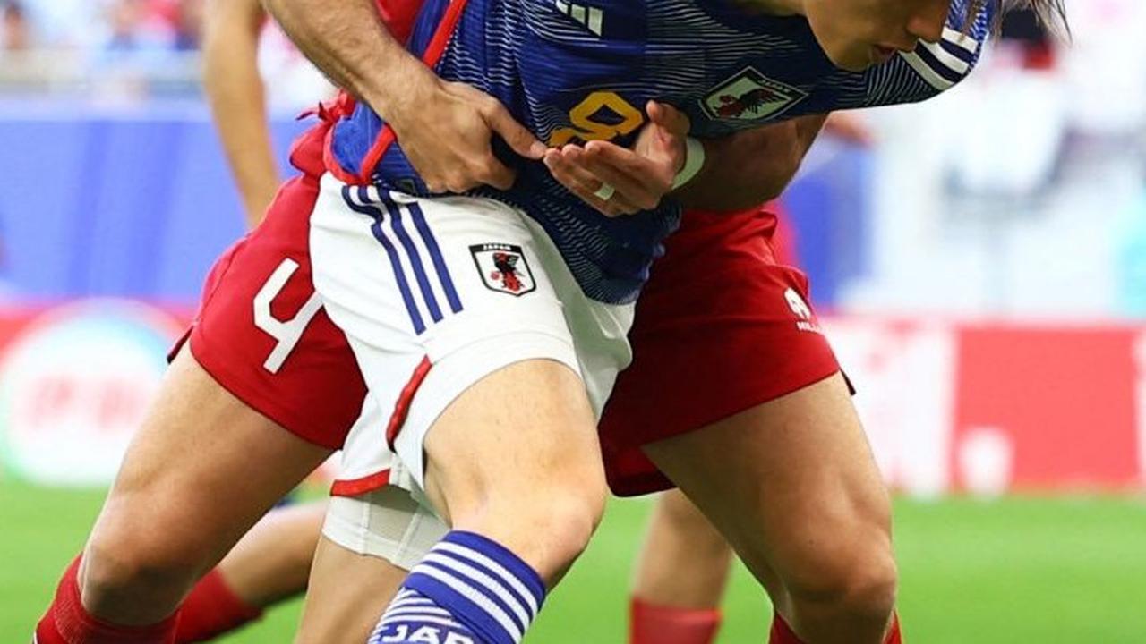Pertandingan dimulai dengan Timnas Jepang yang tampil menekan sejak awal.<br>(Foto REUTERS/Molly Darlington)<br>
