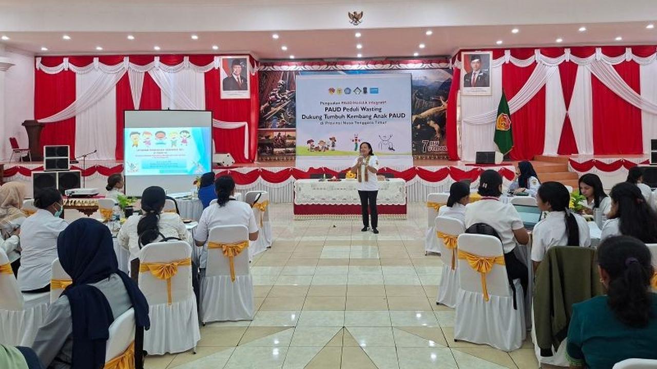 Fakta Gizi Buruk NTT: 200 Guru PAUD di Kota Kupang Dilatih Program PAUD Peduli Wasting