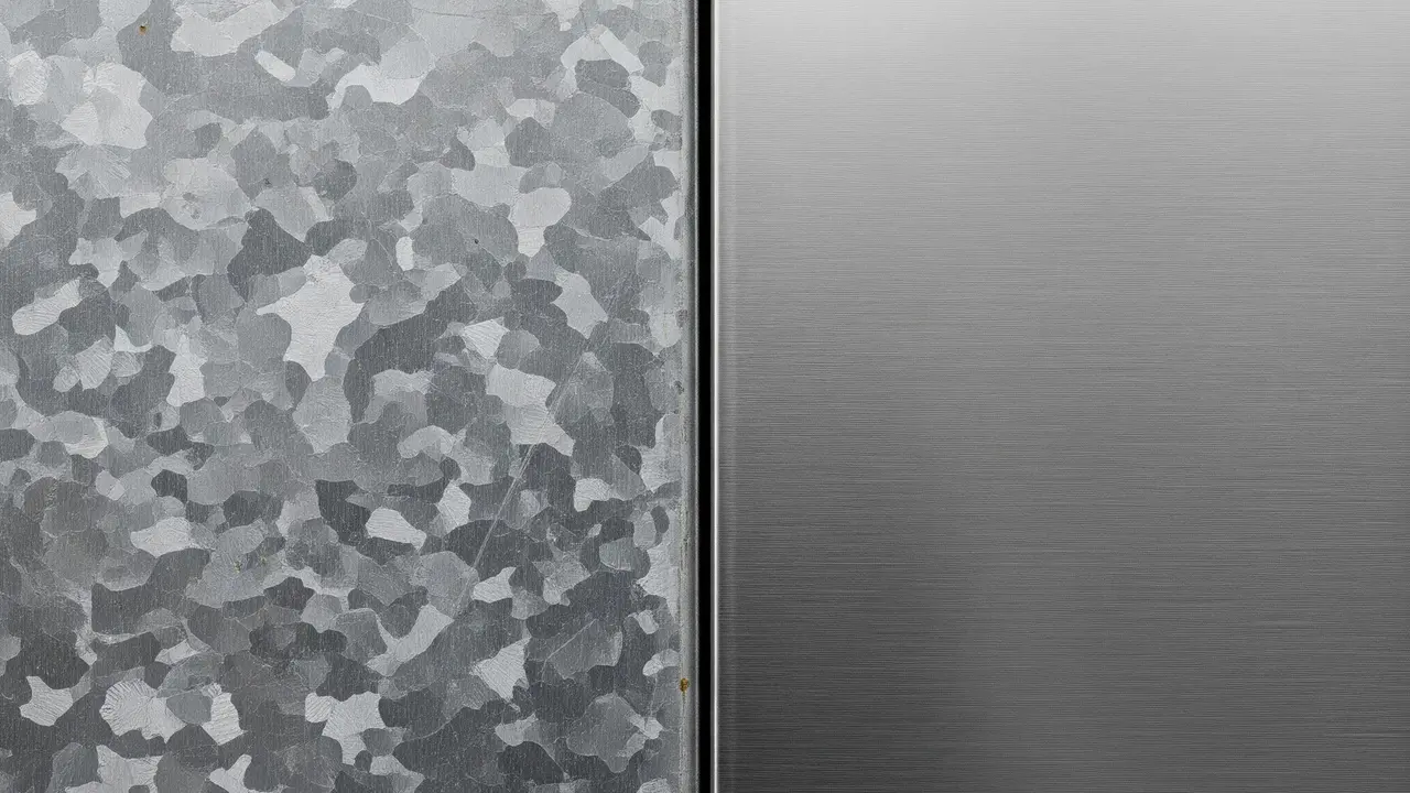 Besi Galvanis dan Stainless Steel