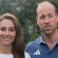 Pangeran William dan Kate Middleton disorot dalam video terbaru mereka menyelamati kemengangan tim Inggris di Olimpiade Paris 2024. (Dok: IG @princeandprincesswales https://www.instagram.com/princeandprincessofwales/reel/C-ieoY7tvaX/?igsh=MTU0ZGhzdWkyb2lvNg==)