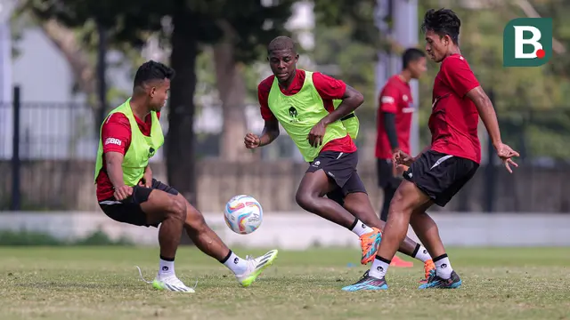 Foto: Timnas Indonesia U-24 Gelar Latihan Jelang Bertolak ke China untuk Asian Games 2022, 7 Pemain Telat Gabung