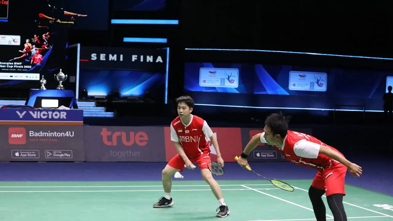 Mohammad Ahsan/Kevin Sanjaya Sukamuljo, Piala Thomas 2022