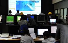 Kesibukan kantor BMKG Jakarta saat gempa 