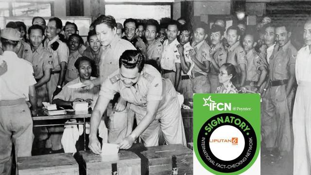 [Cek Fakta] Pemilu 1955