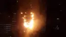 Kebakaran terjadi di Gedung Neo Soho, Jakarta Barat, Rabu (9/11). (Istimewa)
