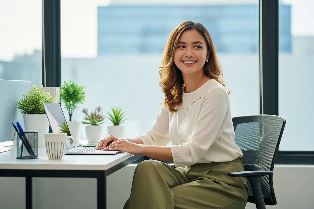 Model Busana Santai Tapi Stylish untuk Kerja (AI)