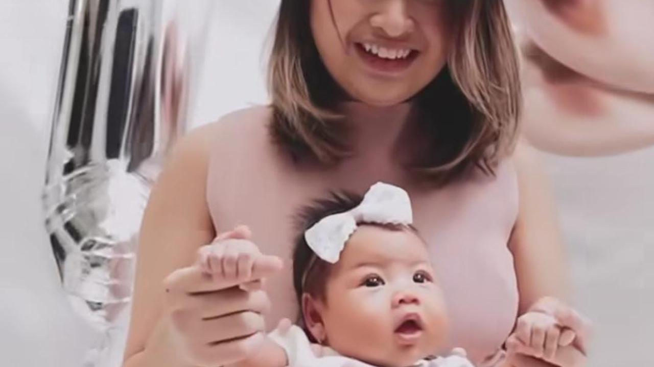 Potret Anak Gritte Agatha Lakukan Pemotretan di Umur 1 Bulan, Tampak Gemas dan Cantik