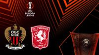 Liga Europa - Nice Vs FC Twente (Bola.com/Adreanus Titus)