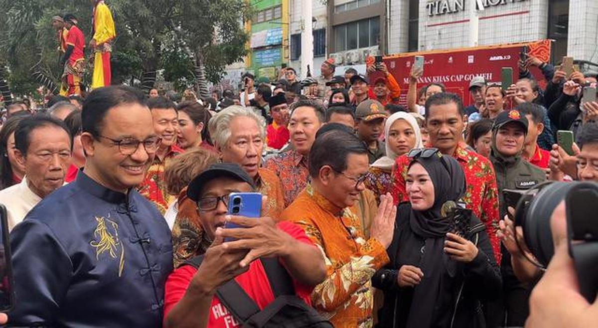 Pramono Kumpulkan Eks Gubernur Jakarta di PerayaanCap Go Meh 2026, Ada Anies hingga Sutiyoso