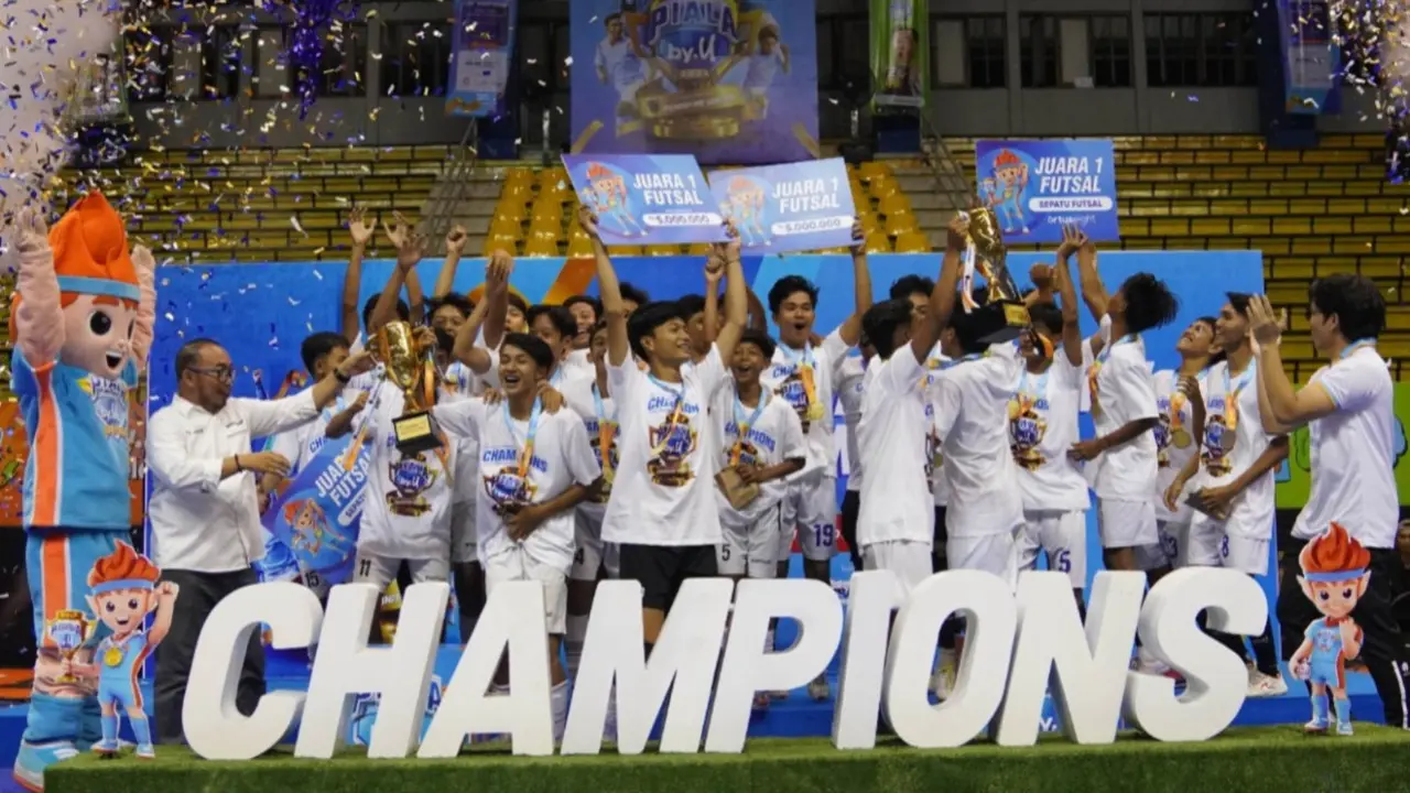 Wakil Bandung Juara Kompetisi Futsal Pelajar 2024