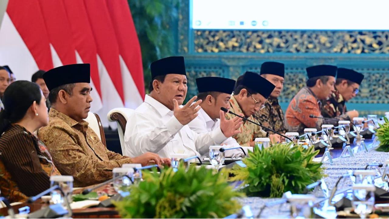 Di Depan Tokoh Agama, Prabowo Janji Segera Bahas RUU Perampasan Aset dengan DPR