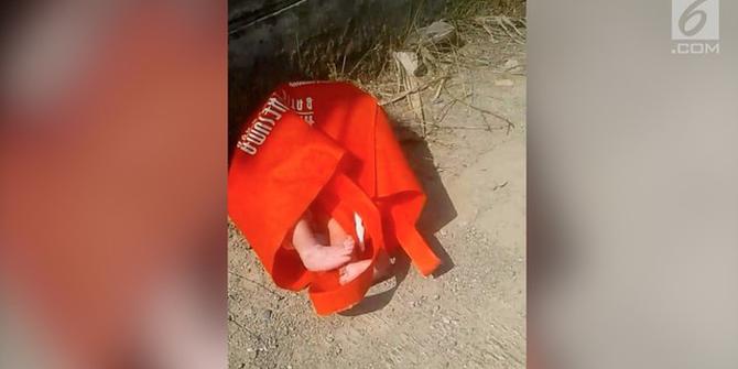 VIDEO: Bayi di Tangsel Dibuang dalam Plastik Merah