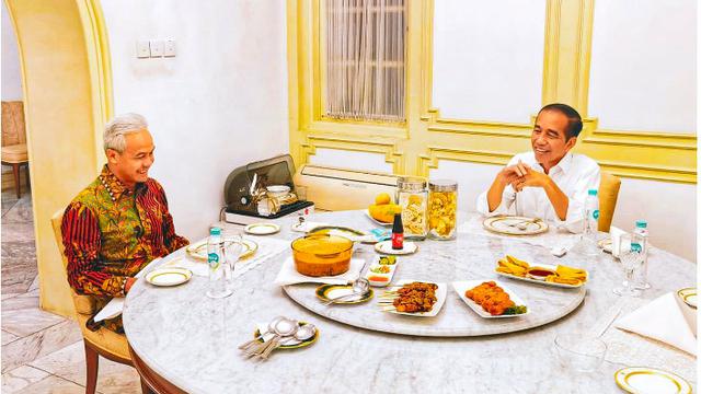 Bakal calon presiden (bacapres) Ganjar Pranowo mengunggah foto bersama Presiden Joko Widodo (Jokowi) di akun instagramnya, @ganjar_pranowo, Selasa (13/6/2024).