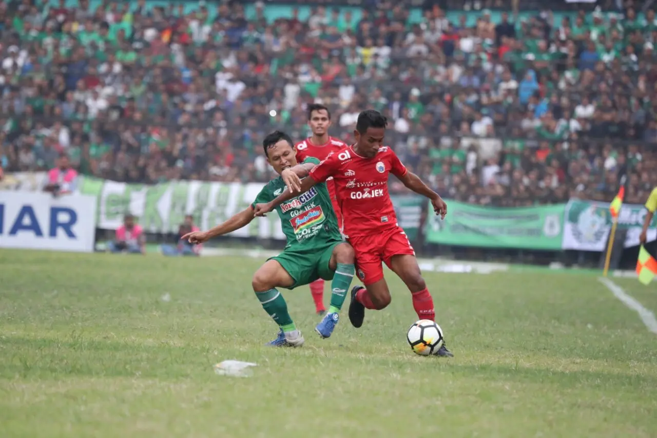 PSMS berhasil menang 3-1 atas Persija Jakarta di Stadion Teladan, Medan, Jumat (6/4/2018). (Media Persija)