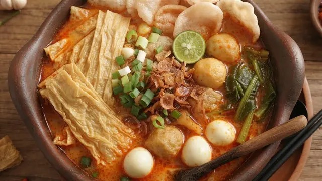 Seblak Kembang Tahu
