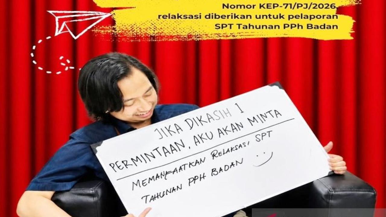 DJP Kalselteng Imbau Wajib Pajak Segera Lapor SPT Tahunan Badan Sebelum Batas Akhir