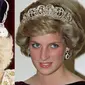Kolase Ratu Camilla dan Putri Diana. (The Royal Family dan AP)