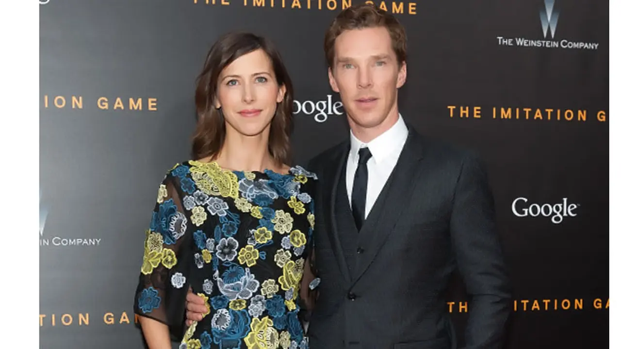 Benedict Cumberbatch dan Sophia Hunter 