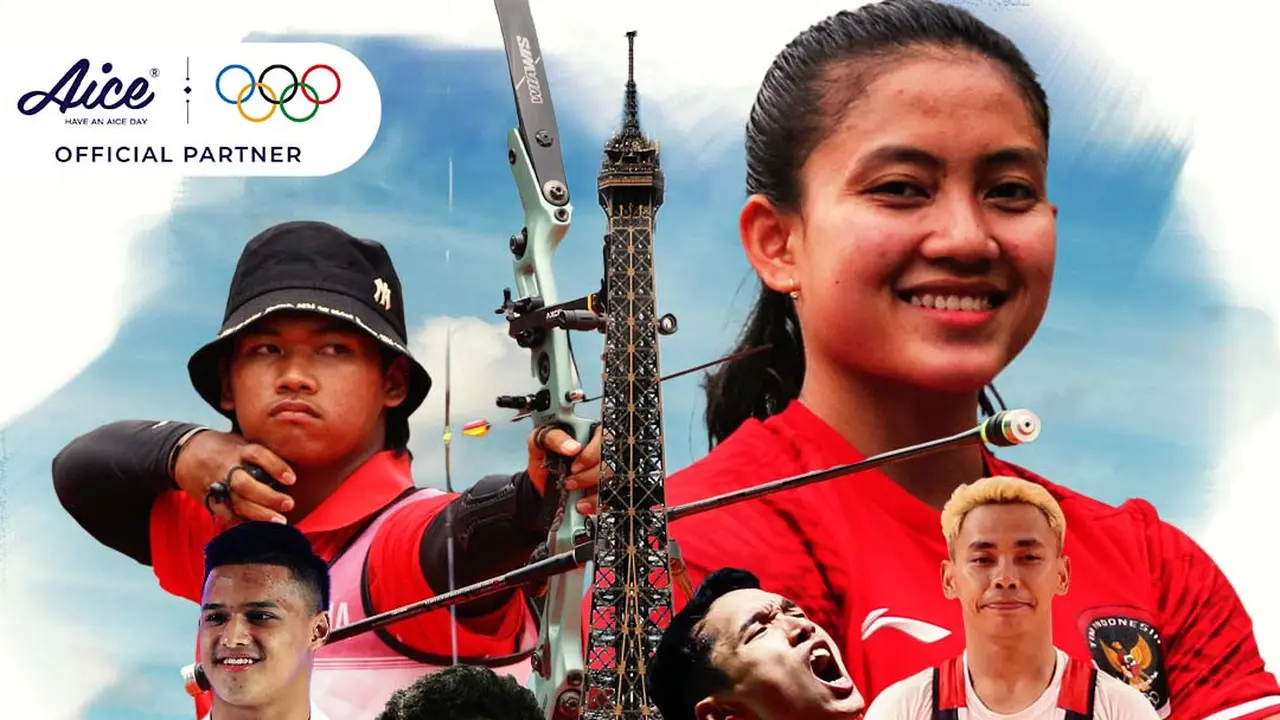 Olimpiade 2024 - Ilustrasi Olimpiade Paris 2024 AICE