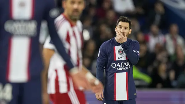 FOTO Lionel Messi di PSG
