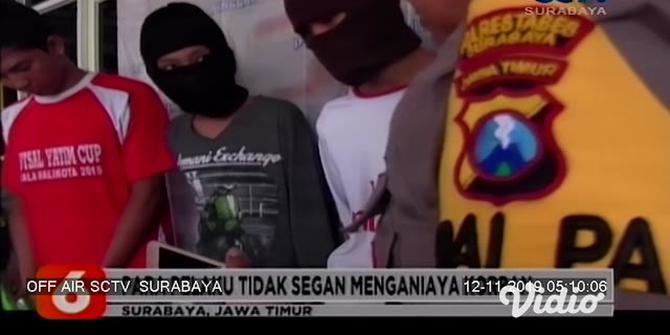 VIDEO: Polsek Sukomanunggal Surabaya Bekuk Kawanan Begal Perampas HP