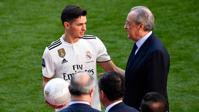 Aksi Pemain Baru Real Madrid Brahim Diaz di Bernabeu