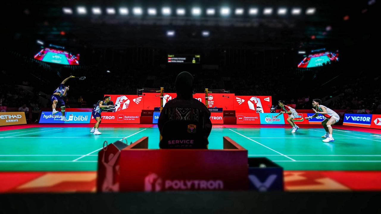 FOTO: Raymond/ Nikolaus Melaju ke Final Indonesia Open 2026