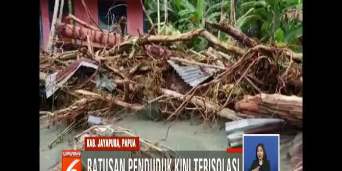 Banjir Bandang Hantam Distrik Rasimerara Papua, Warga Siap Direlokasi
