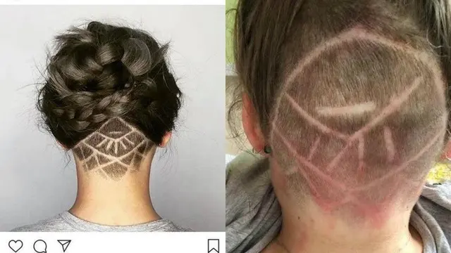 Beauty fail