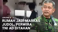 Seorang perwira TNI Angkatan Darat yang rumahnya dijadikan markas judi online telah ditahan di Polisi Militer Kodam Jaya. KSAD Jenderal Maruli Simanjuntak menegaskan TNI mengambil langkah tegas pada perbuatan pelaku yang telah mencoreng nama TNI.