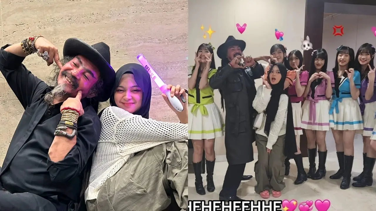 Limbad dan Kesya Nonton JKT48